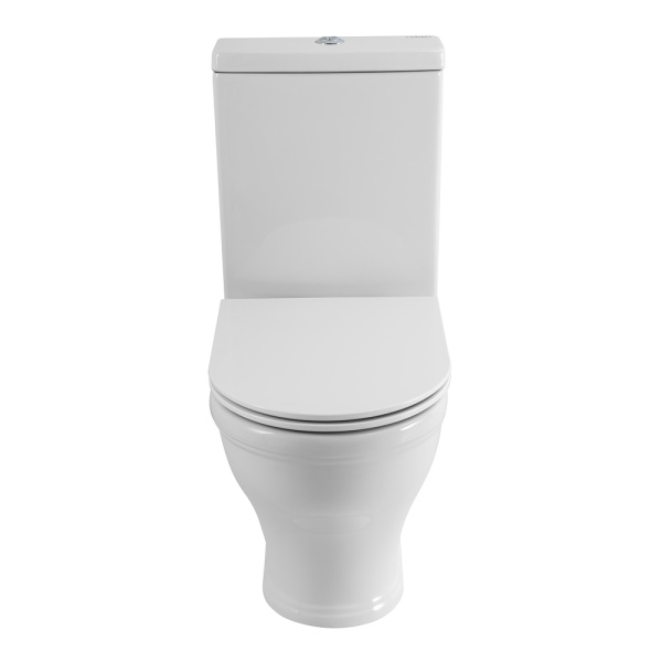 Унитаз-компакт безободковый CEZARES GIUBILEO CZR-165-CPR с сиденьем CZR-870-SC