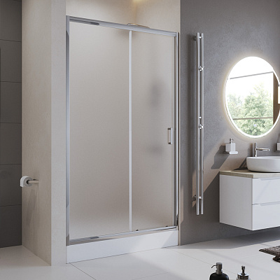 Душевая дверь BelBagno UNO-195-BF-1-130-P-Cr