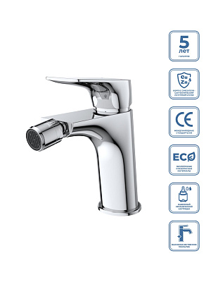 Смеситель для биде без донного клапана BelBagno MARINO-BD-CRM-W0