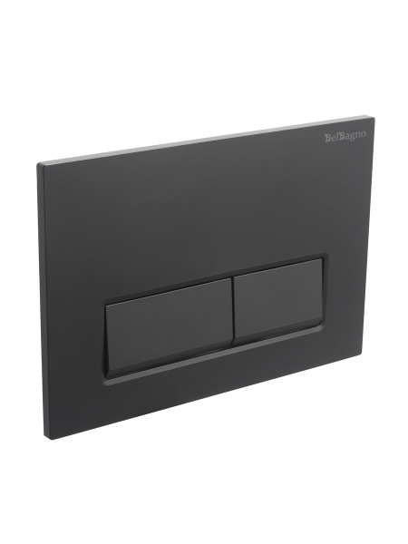 Кнопка смыва BELBAGNO BB-15R-NERO.M, черный матовый — фото 3
