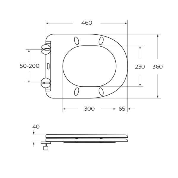 Крышка-сиденье BelBagno BB090SC