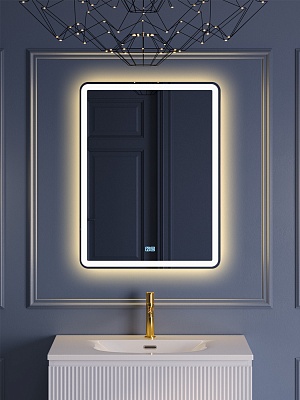 Зеркало BelBagno SPC-MAR-600-800-LED-3000K-TCH-WARM