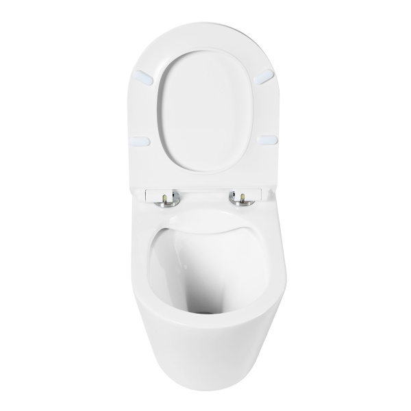 Унитаз подвесной безободковый BelBagno FLAY-R BB053CHR