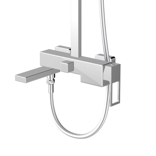 Душевая стойка BelBagno LUCE LUC-VSCM-CRM