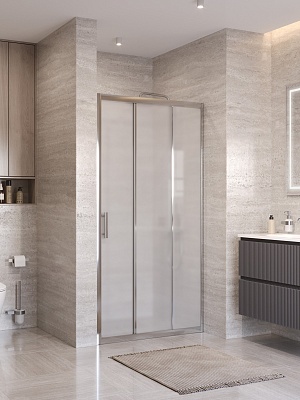 Душевая дверь BelBagno UNO-195-BF-3-90-P-Cr