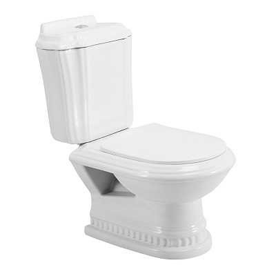 Унитаз-компакт CEZARES KING PALACE CZR-163-T с сиденьем BB051-2SC