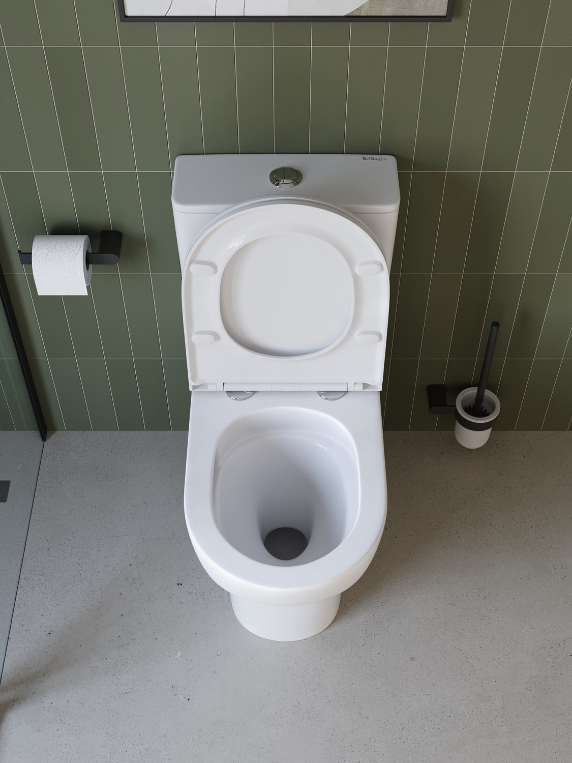 🆕🔤 🚽 Унитаз-компакт BelBagno Lounge-TOR-2