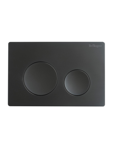 BELBAGNO Кнопка смыва BELBAGNO BB-03C-NERO.M, черный матовый