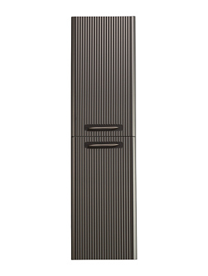Шкаф подвесной BelBagno DUE-1500-2A-SC-GM-P Оружейная сталь, ручки - Сатиновый никель