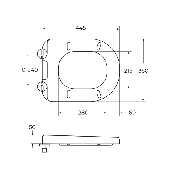Крышка-сиденье BelBagno MARINO BB105SC