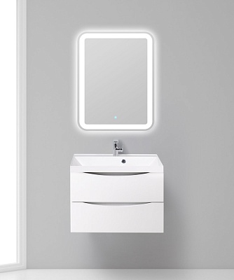 Тумба с раковиной подвесная BelBagno MARINO 70 Bianco Lucido, раковина белая