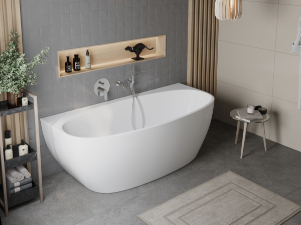 Акриловая ванна BelBagno BB83-1700-W0